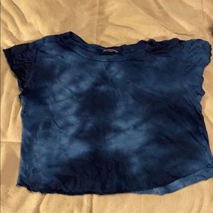 tie dye crop top